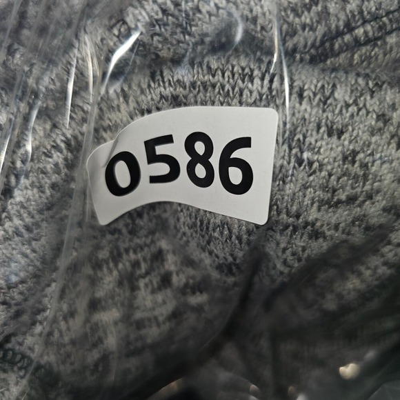 Calvin Klien Long Line Heathered Gray Hooded Zip Up Jacket Lg PTP 23 Length 32 - Picture 11 of 11